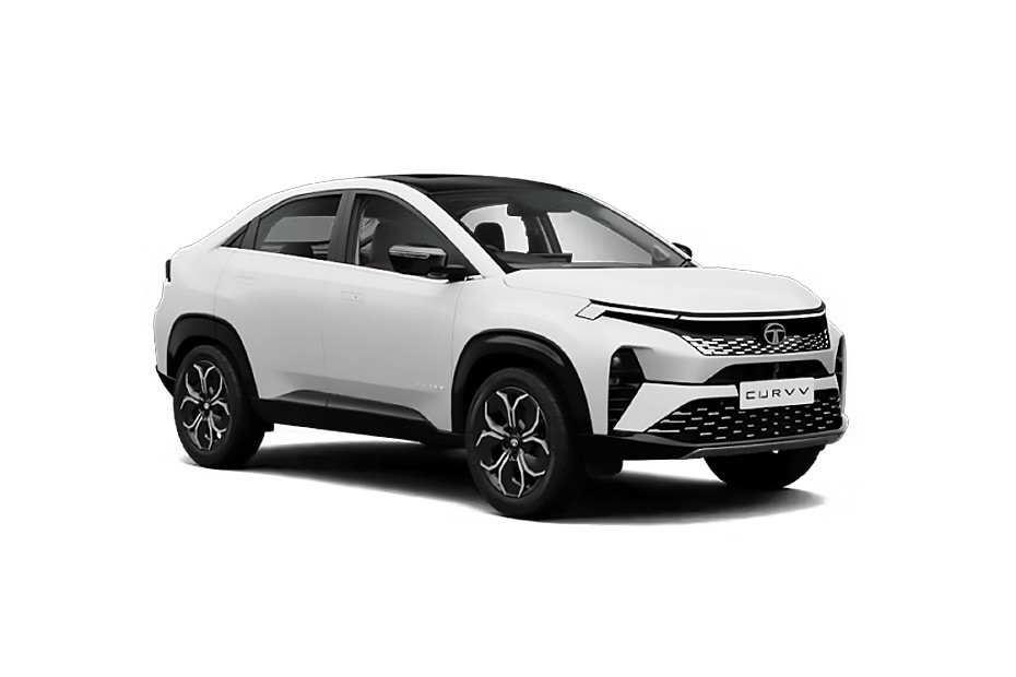 Tata Curvv Pristine White Dual Tone