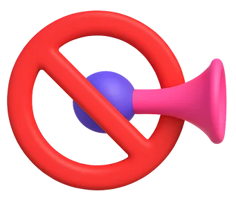 Silence zone sign near hospital restricting horn use