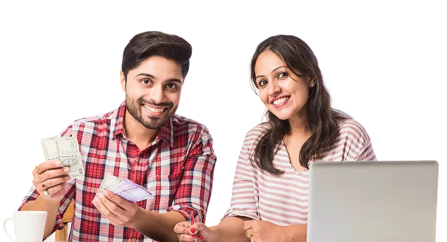 couples discussing budget