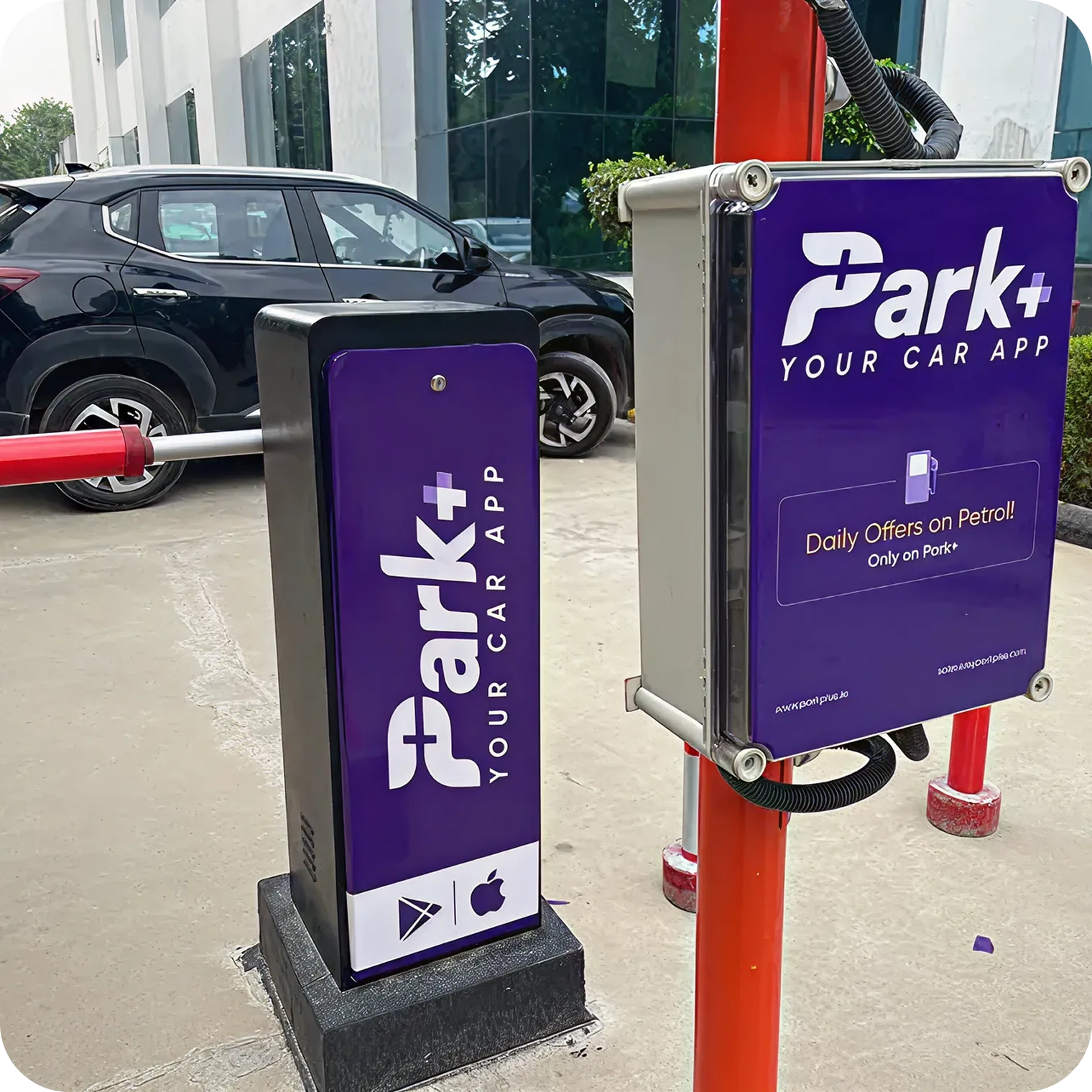 Park+ professional Barrier team