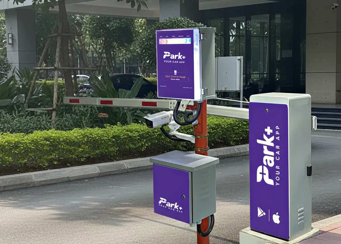 ANPR enabled Boom Barrier