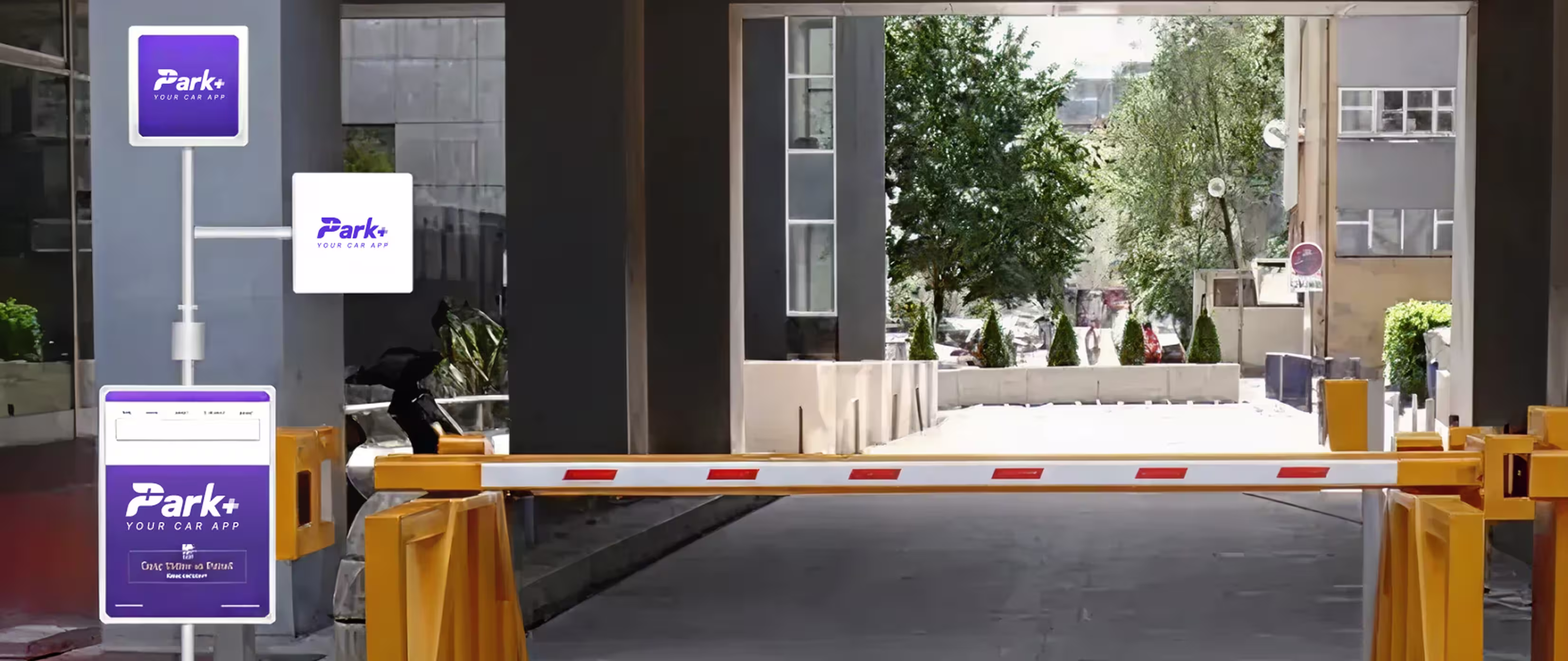 Other brand integrated Boom Barrier