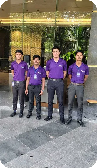 Park+ valet group photo outdoors