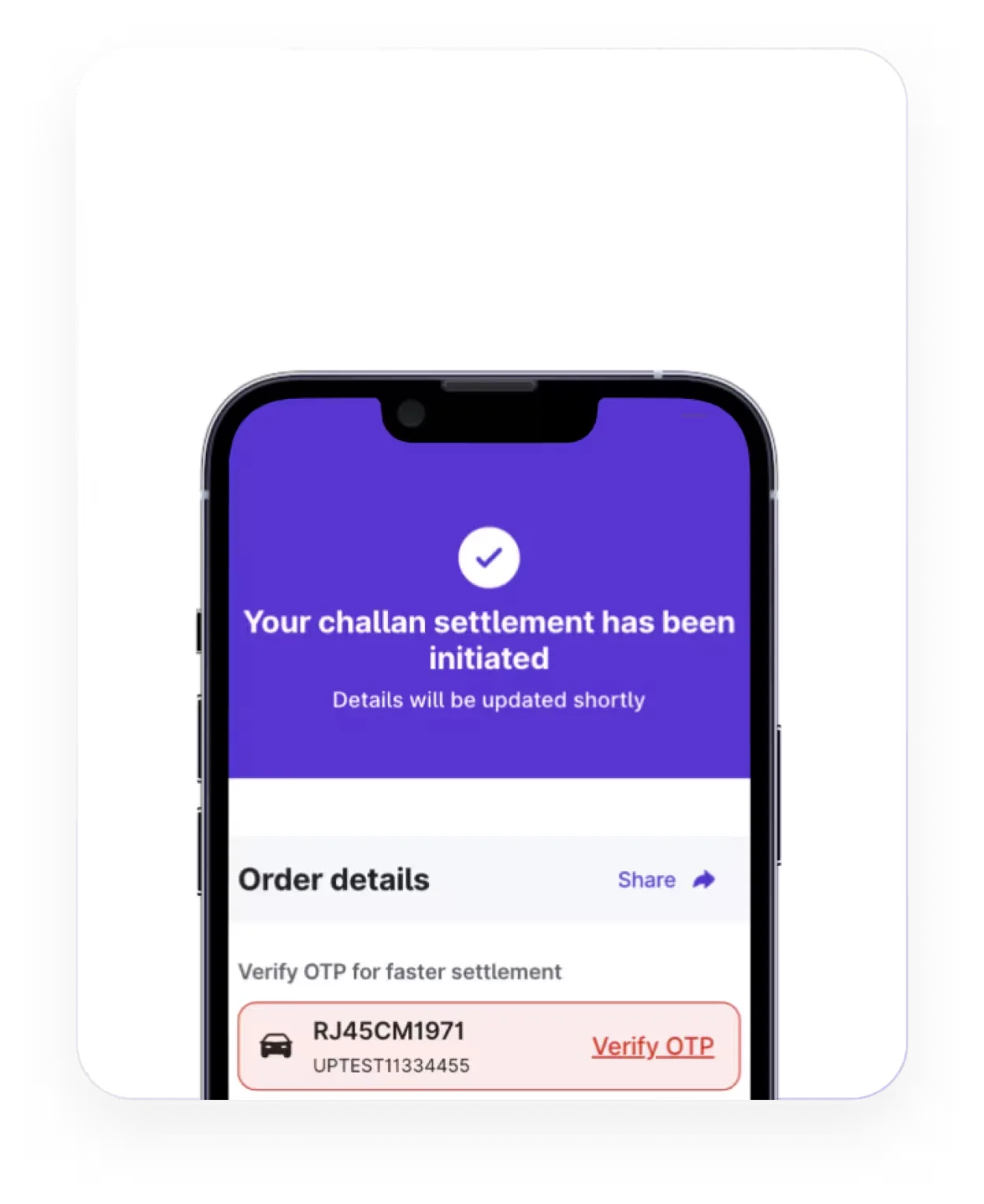 E-Challan Step 3