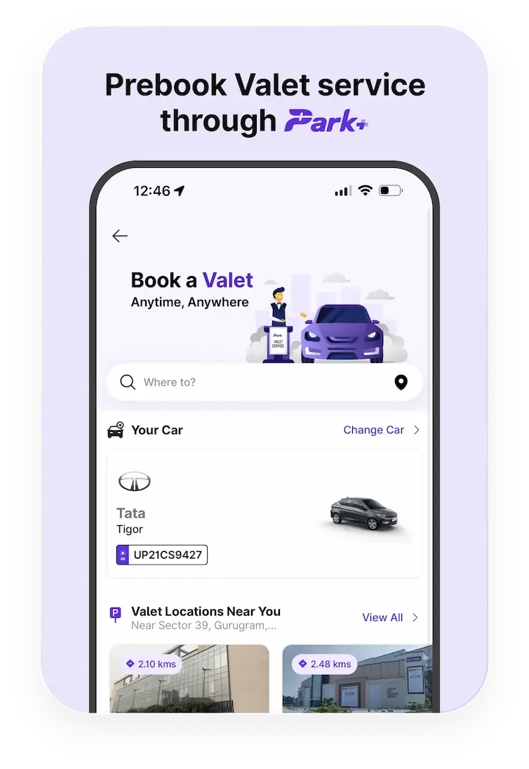 Valet Guide Step 1