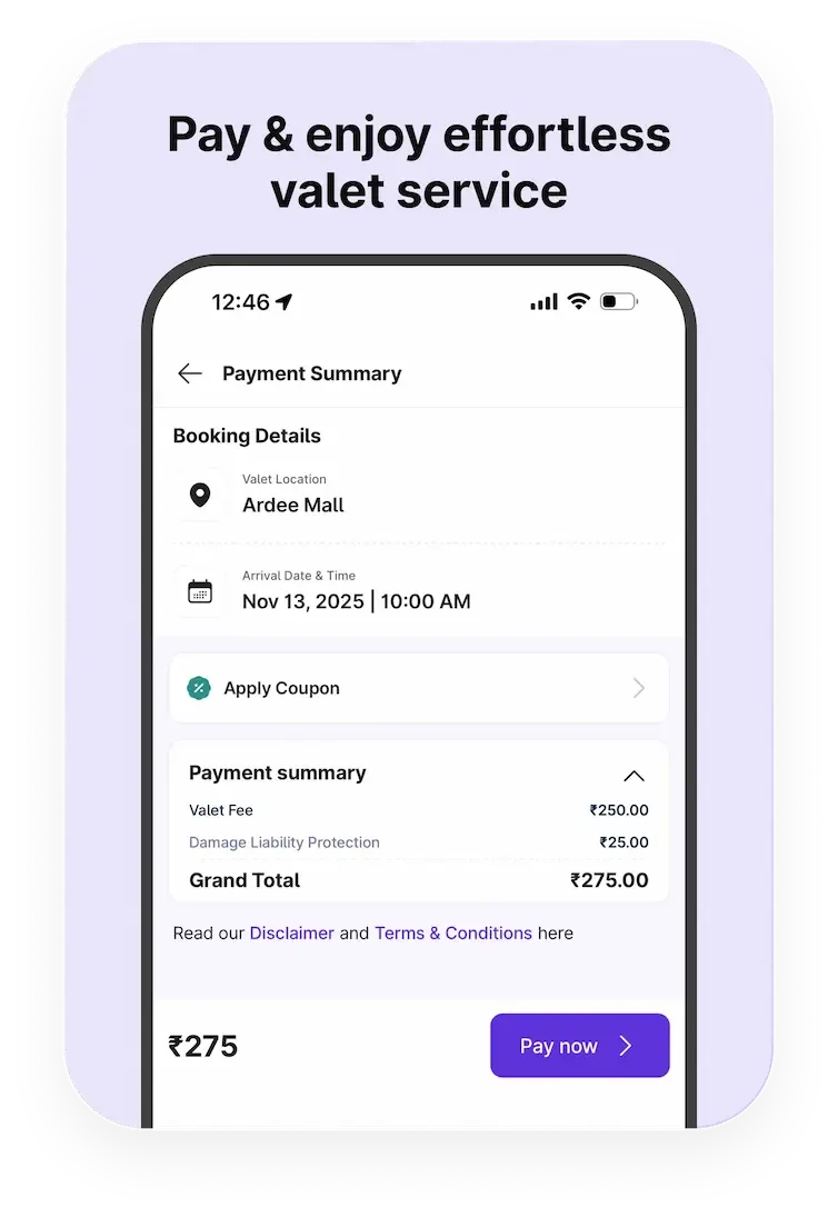 Valet Guide Step 3