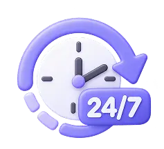 24x7 Online Access